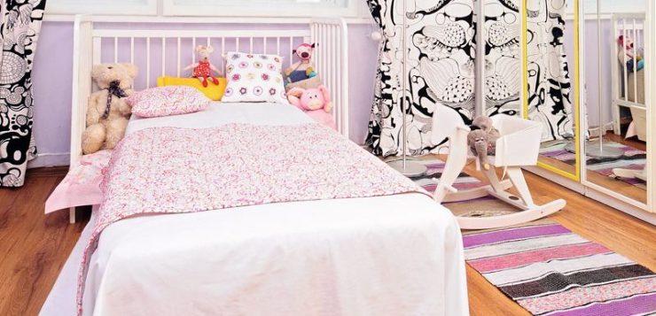 Din dressing am facut camera copilului