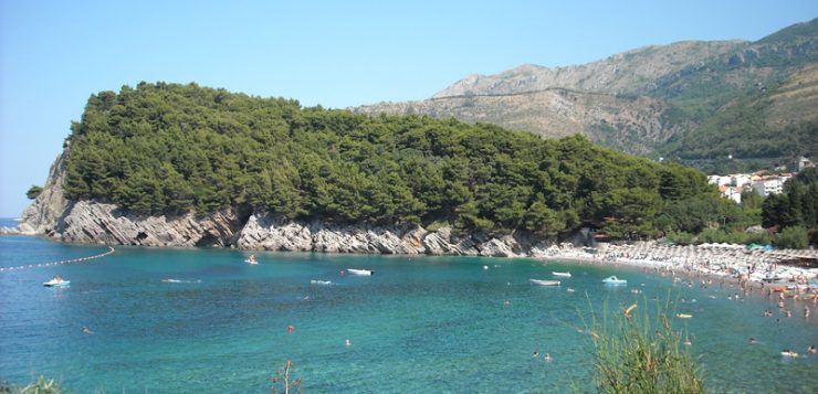 Muntenegru plaja Lucice Petrovac na Moru