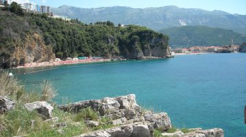 Muntenegru plajele Mogren