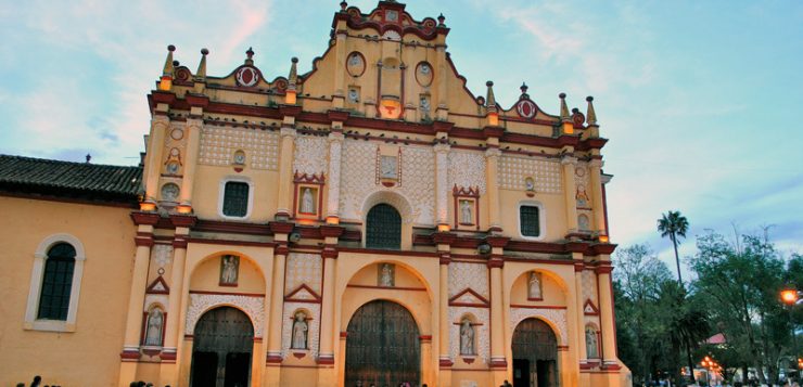 catedrala din San Cristobal de las Casas Mexic
