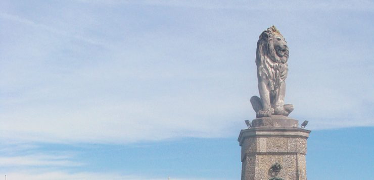 Lindau statuie leu bavarez