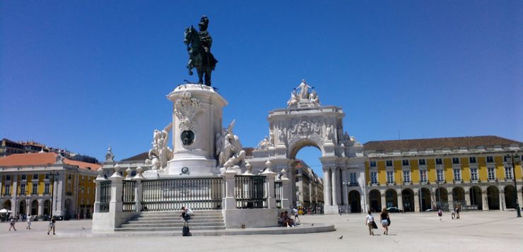Lisabona Praca do Comercio