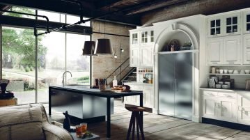 bucătărie eclectică Marchi Cucine