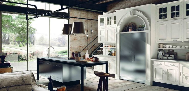 bucătărie eclectică Marchi Cucine