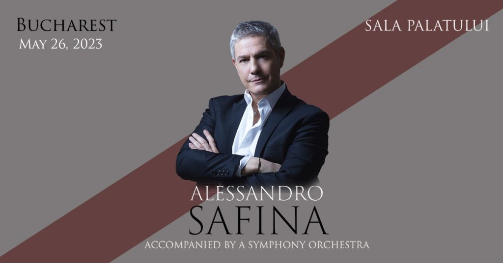 Alessandro Safina, in concert la Sala Palatului